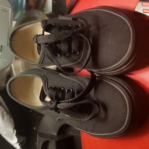 Toddler Black Vans